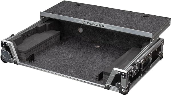 Odyssey FRDDJREV5GPW1U Pioneer DJ DDJ-REV5 1U Flight Case con ruedas