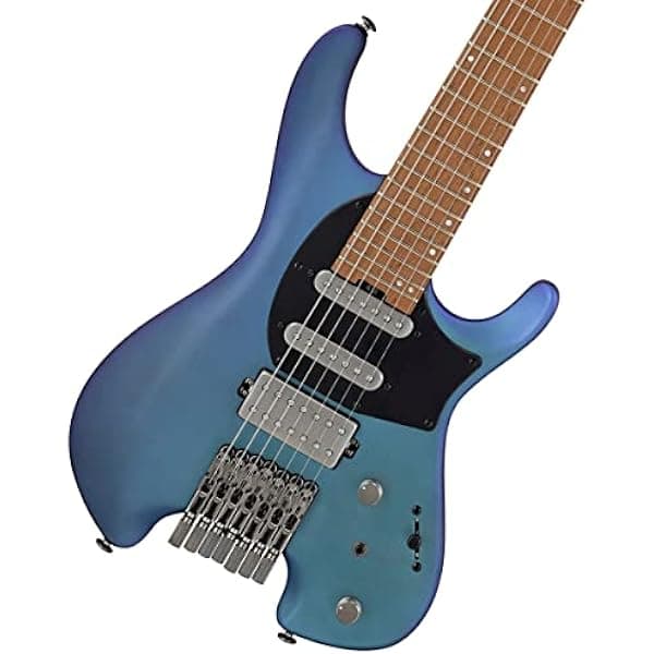 Ibanez Guitarra eléctrica Q547 de 7 cuerdas - Camaleón Azul Metálico Mate Q547-BMM
