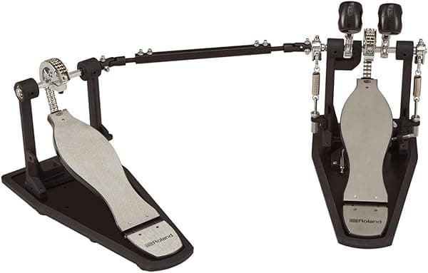 Roland Pedal de bombo doble RDH-102A con silenciador de ruido