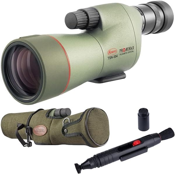 Kowa TSN-554 - Alcance recto prominar de fluorita de 2.165 in con trípode (3 artículos) KSO-TSN-554_K2