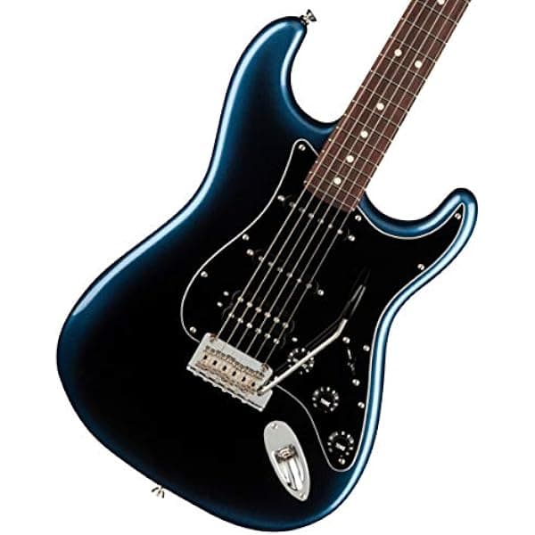 Fender American Professional II Stratocaster HSS - Noche oscura con diapasón de palisandro 113910761