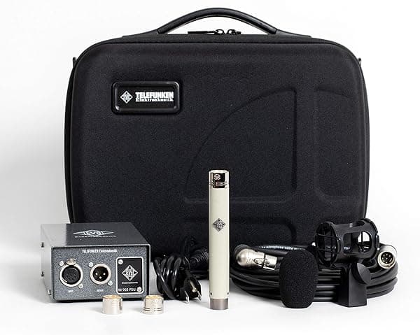 Telefunken ELA M 260 Master Set Micrófono condensador valvular de diafragma pequeño SYTM-013