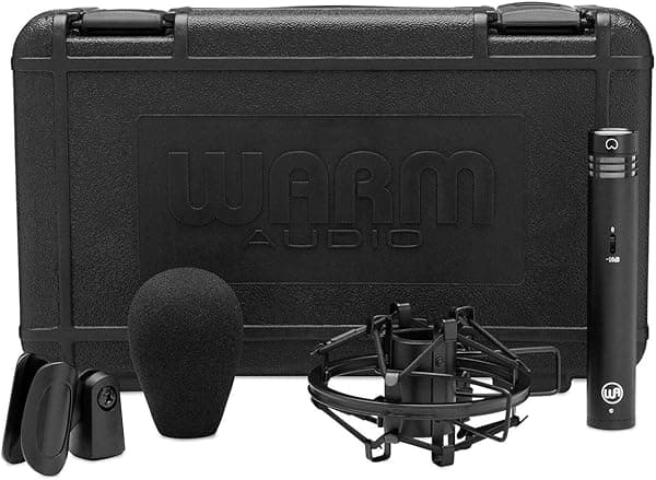 Warm Audio WA-84 Micrófono de condensador de diafragma pequeño - negro