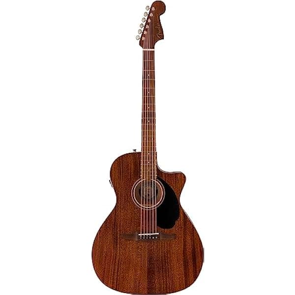 Fender Guitarra acústica de 6 cuerdas, diestro, natural (0970843122)