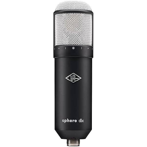 Universal Audio Sphere DLX - Micrófono de modelado, color negro MIC-UADLX
