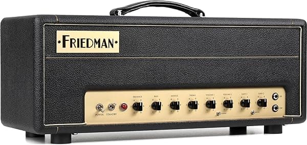 Friedman - Cabezal valvular de 2 canales de 50 vatios y caja pequeña SMALL BOX HEAD