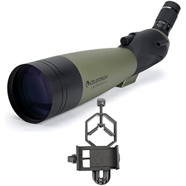 Celestron Alcance de detección de zoom Ultima de 3.937 in con adaptador básico para smartphone de 1.25 pulgadas (2 artículos) 52252_K3