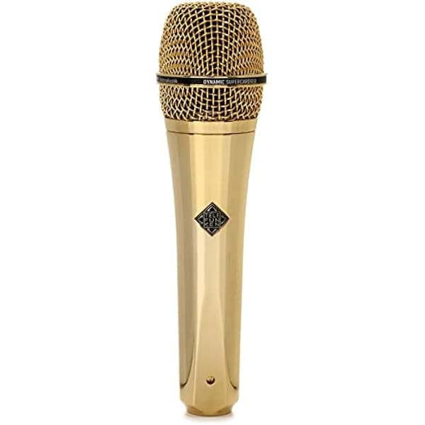 Telefunken M80 Supercardioid Dynamic Handheld Vocal Micrófono - Oro SYTM-019-GLD