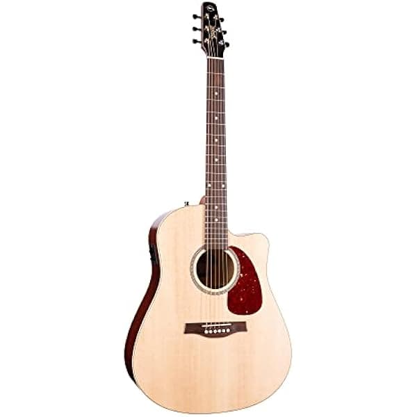 Seagull Guitarra acústica de 6 cuerdas, derecha, natural, completa (051908)
