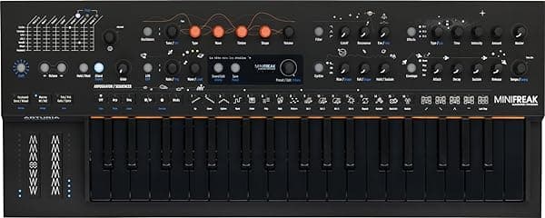 Arturia MiniFreak 37 Key Polyphonic 6-Voice Hybrid Synthesizer Keyboard MiniFreak Stellar