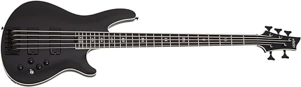 Schecter SLS Evil Twin-5 - Negro Satinado 1395