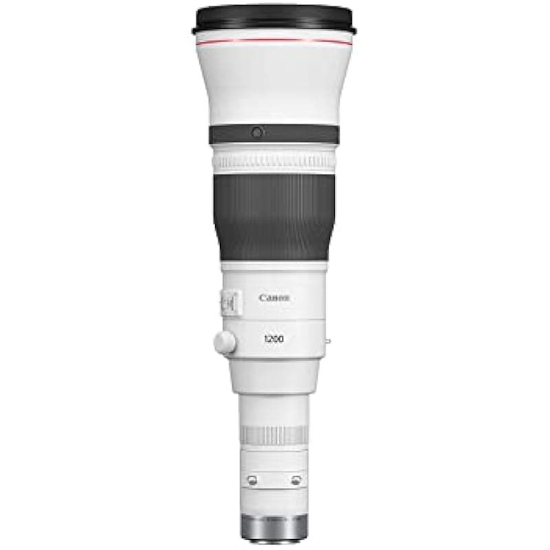 Canon RF 1200mm F8 L IS USM Lente Super Teleobjetivo Full Frame Montura RF 26 Elementos IS 4 Pasos USM Compatible Extender 1.4x/2x 5056C002