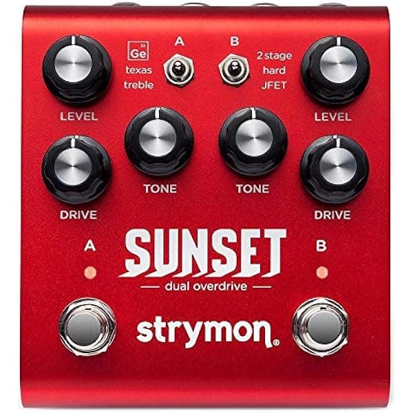 Strymon Sunset - Pedal de overdrive dual Z12A-SNST