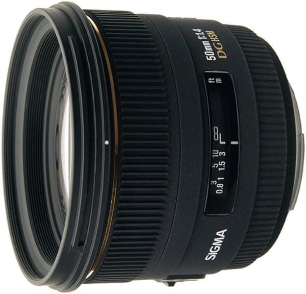 Sigma 50mm f/1.4 EX DG HSM Lente con Autofoco para Sony & Minolta Sigma 50mm f1.4 EX DG HSM Sony