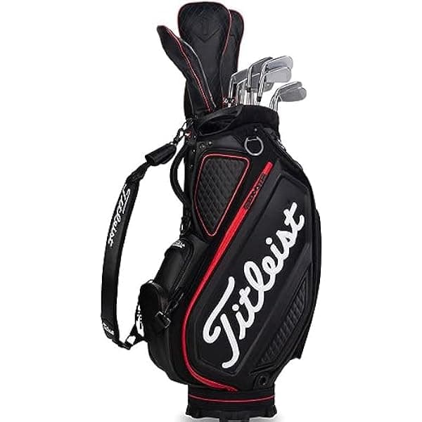 Titleist Tour Bag Negro/Negro/Rojo TB9SF9-0