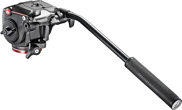 Manfrotto MHXPRO-2W XPRO Cabezal de Fluido con Selector de Fluidez y Dos Placas de Liberación Rápida de Reemplazo ZAYKIR 4332090205