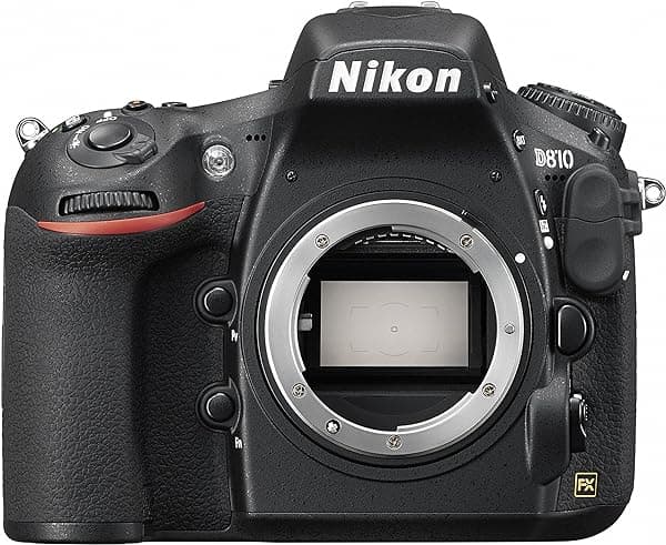 Nikon D810 Cámara Reflex Digital de Formato FX (Cuerpo) - Versión Internacional (Sin Garantía)