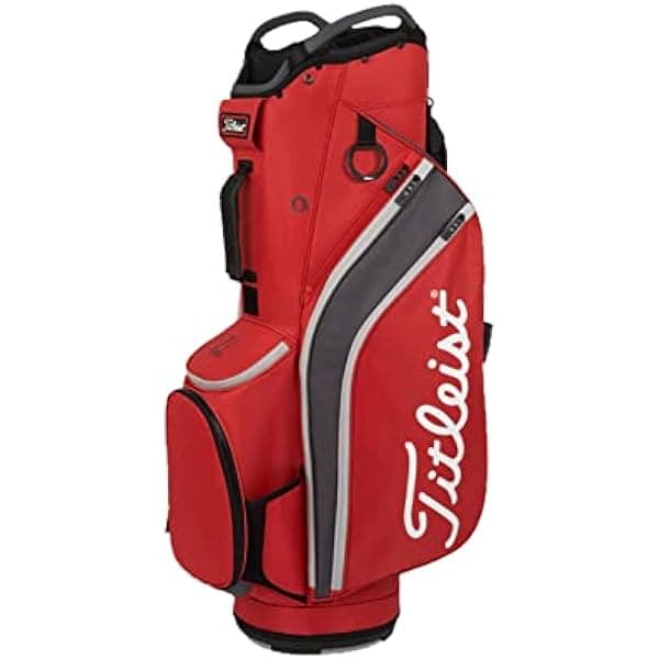 Titleist - Cart 14 Lightweight - Rojo Oscuro/Grafito/Gris