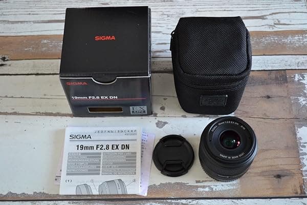 Sigma 19mm F2.8 EX DN - Micro 4/3 400963: Lente Gran Angular para Montura Micro Cuatro Tercios