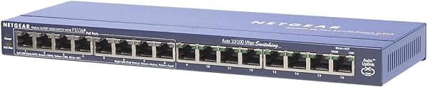 NETGEAR ProSafe FS116P Switch Ethernet FS116PEU