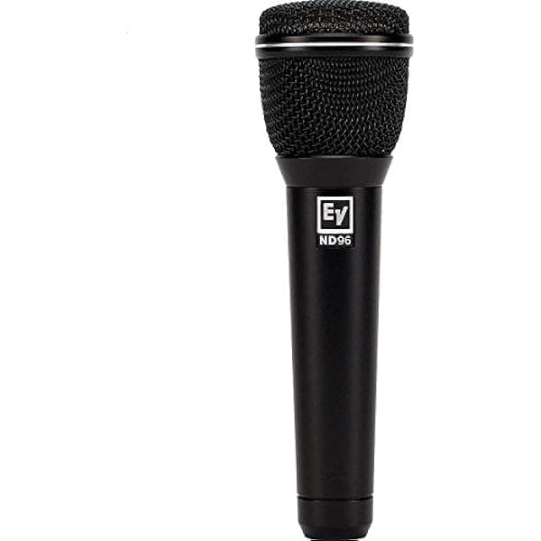Electro-Voice ND96 Micrófono Vocal Dinámico Supercardioide, Color Negro