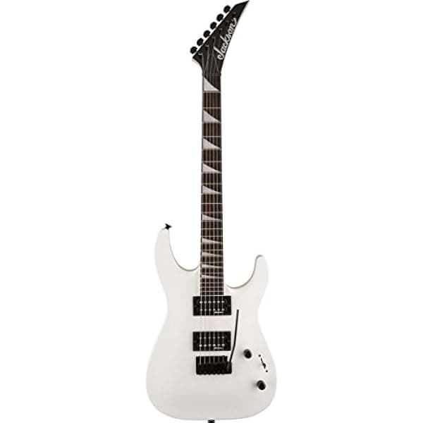 Jackson 6 String Guitarra Eléctrica de Cuerpo Sólido, Otro, Blanco Nieve RFB (2910120500)