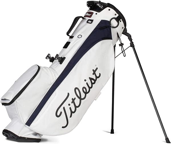 Titleist - Players 4 Bolsa de Golf - Blanca/Azul Marino TB21SX4-14