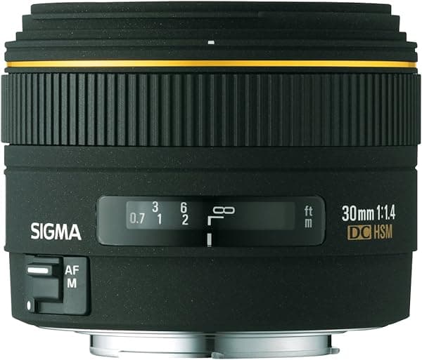 Sigma 30mm f/1.4 EX DC Lente para Cámaras Réflex Digitales Minolta y Sony 300205