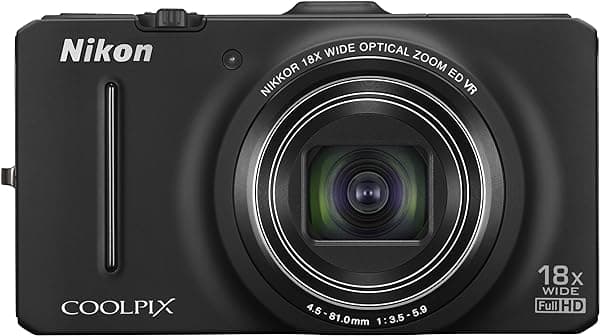 Nikon Coolpix S9300 - Cámara Digital de 16.0 MP - Negra (Descontinuada por el Fabricante) 26315