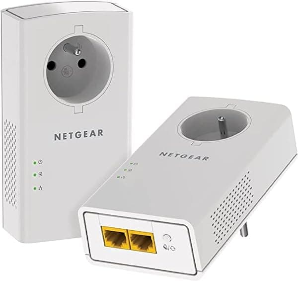 NETGEAR PK2 Adaptador CPL de 2000Mbps, PLP2000-100FRS