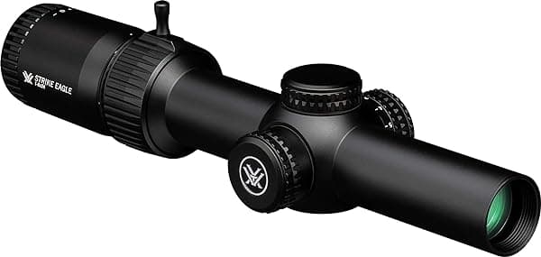 Vortex Optics Strike Eagle 1-8x24 Visor de Plano Focal Secundario - Retícula BDC3 (MOA), Negro SE-1824-2