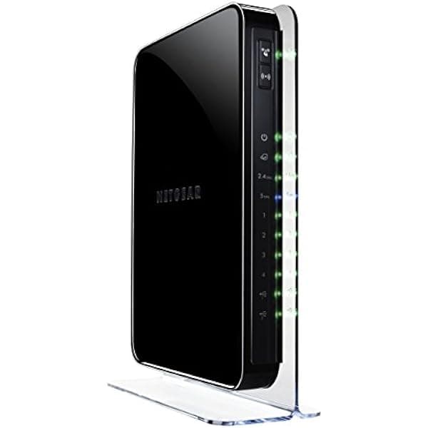 NETGEAR WNDR4500-100PAS Router Wifi Gigabit Dual Band N900, Alta Velocidad y Conectividad, Ideal para Hogar y Oficina