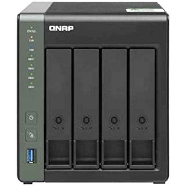 QNAP TS-431KX NAS sin Discos Duros de 4 Bahías con Memoria de 2GB Modelo Único TS-431KX-2G