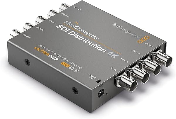 Blackmagic Design Mini Converter SDI Distribution 4K - Distribuidor de Señal SDI 4K FBA_2621