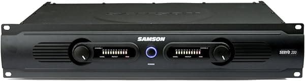 Samson Servo 200 Amplificador de Potencia de 200 Vatios SA200