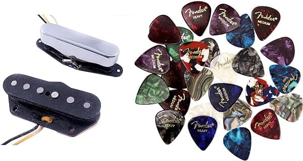 Fender Custom Shop Twisted Telecaster - Paquete de Pastillas con Púas incluidas AUS-0992215000