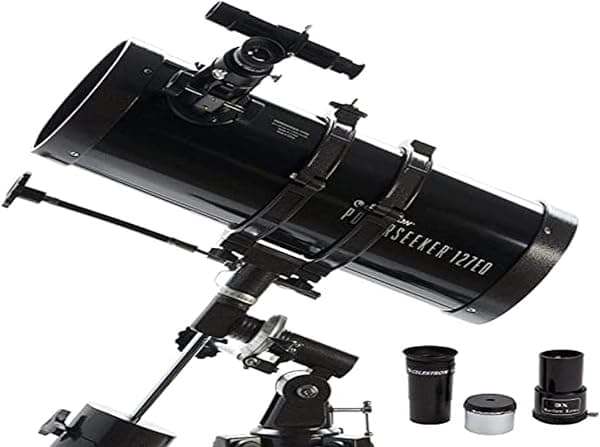 Celestron Powerseeker Telescope 127EQ MD, Telescopio Negro CE22039