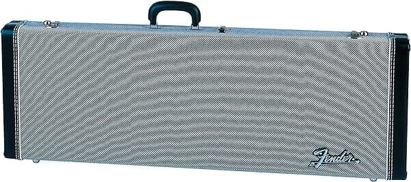 Fender Deluxe Strat/Tele Case, Funda en Tweed Negro con Interior Negro 996101406