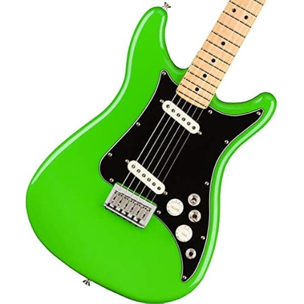 Fender Player Lead II Guitarra Eléctrica, con Garantía de 2 Años, Verde Neón, Diapasón de Arce 144212525