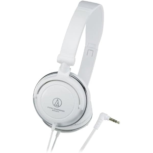 Audio Technica ATH-SJ11 WH Blancos | Auriculares Portátiles (Importación de Japón)