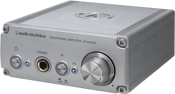 Audio-Technica AT-HA26D DAconverter (para audio de 24 bits y 192kHz) amplificador de audífonos