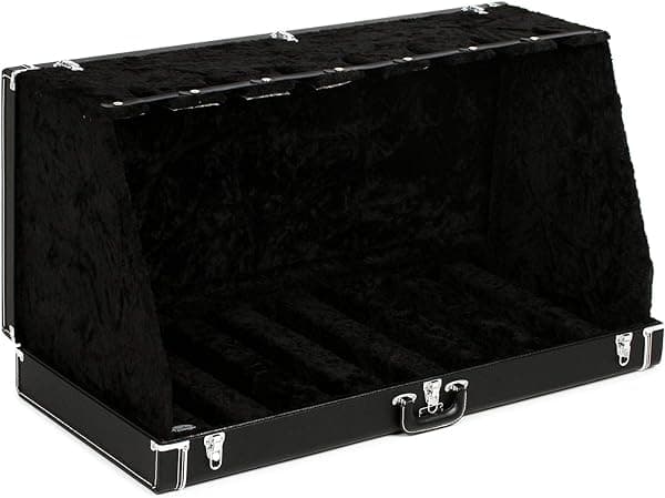 Fender Classic Series Case Stand, Soporte para 7 Guitarras, Negro 991017506