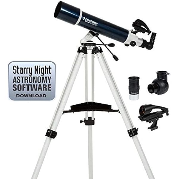 Celestron 22150 Omni XLT AZ Refractor de 102mm (Azul)