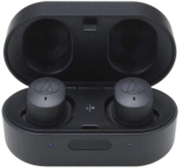 Audio-Technica ATH-SPORT7TWBK Auriculares Inalámbricos Internos SonicSport, Negros