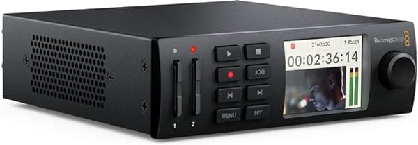 Blackmagic Design HyperDeck Studio Mini Deck de Transmisión Ultra HD Miniatura HYPERD/STM