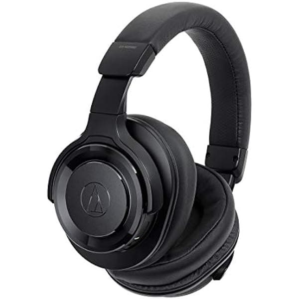 Audio-Technica ATH-WS990BT BK Auriculares Inalámbricos Solid BASS (Negro)【Productos Domésticos Auténticos de Japón】
