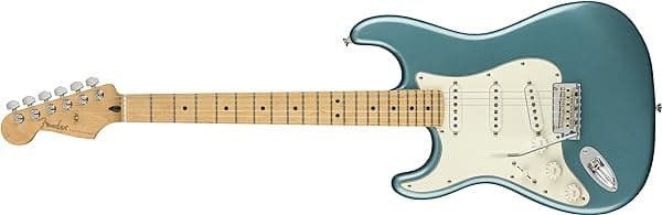 Fender Player Stratocaster Guitarra Eléctrica - Diapasón de Maple para Zurdo - Color Tidepool 144512513