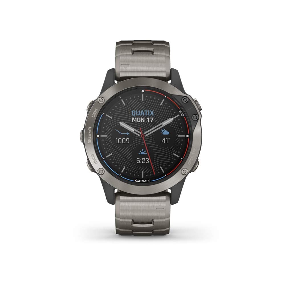 Garmin quatix 6 Reloj Inteligente Multideporte Marítimo con Conectividad Integral para Embarcaciones (010-02158-94)