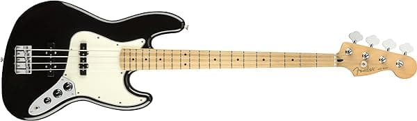 Fender Player Jazz Bass Negro, Diapasón de Arce, Bajo Eléctrico 149902506