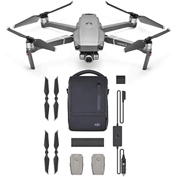 DJI Mavic 2 Zoom Drone Cuadricóptero con Paquete Combinado Fly More Kit CP.MA.00000020.01